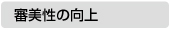 審美性の向上